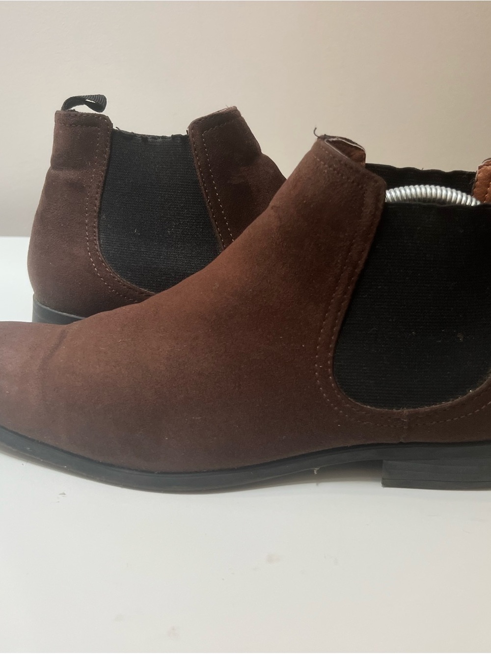 H&M Men's Dark Brown Suede Chukka Boots